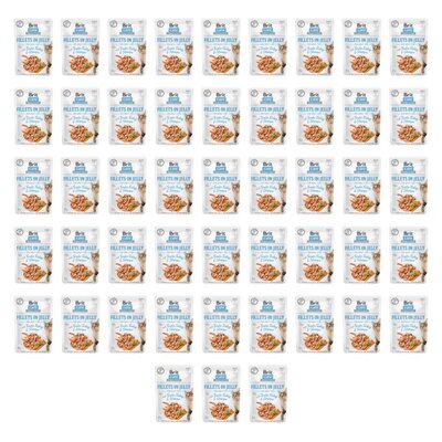 Karma dla kota BRIT CARE Fillets In Jelly Tender Turkey&Shrimps 48 x 85 g