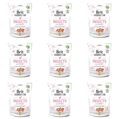 Przysmak dla psa BRIT CARE Dog Puppy Insects 9 x 200 g