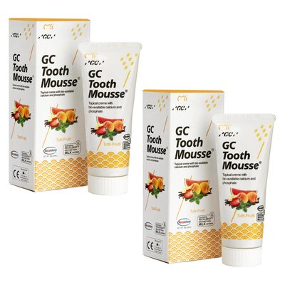 Pasta do zębów GC Tooth Mousse Tutti Frutti 35 ml 2 szt.