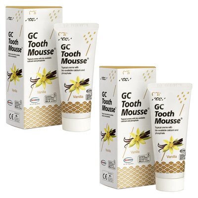 Pasta do zębów GC Tooth Mousse Wanilia 35 ml 2 szt.