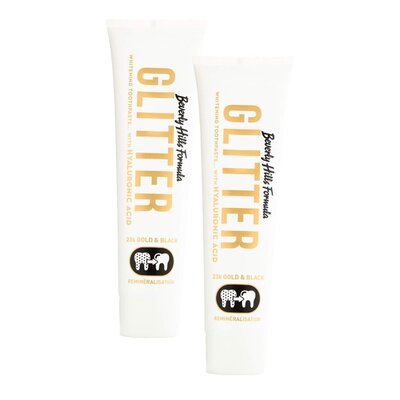 Pasta do zębów BEVERLY HILLS Glitter 100 ml 2 szt.
