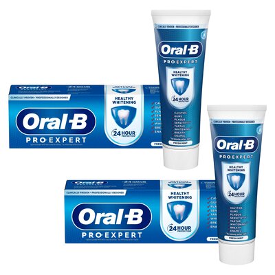 Pasta zębów ORAL-B Pro-Expert Healthy Whitening 75 ml 2 szt.