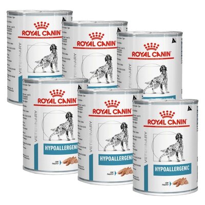 Karma dla psa ROYAL CANIN Hypoallergenic 6 x 400 g