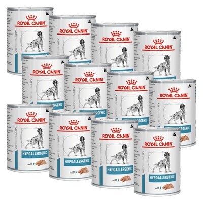 Karma dla psa ROYAL CANIN Hypoallergenic 12 x 400 g