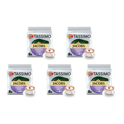 Kapsułki TASSIMO Jacobs Cappuccino Choco do ekspresu Bosch Tassimo (40 szt.)