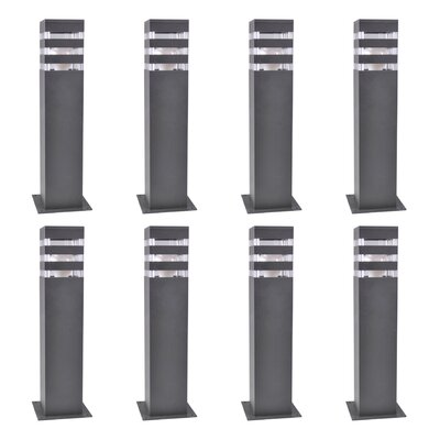 Lampa ogrodowa GOLDLUX Teksas 316172 Grafitowy 8 szt.