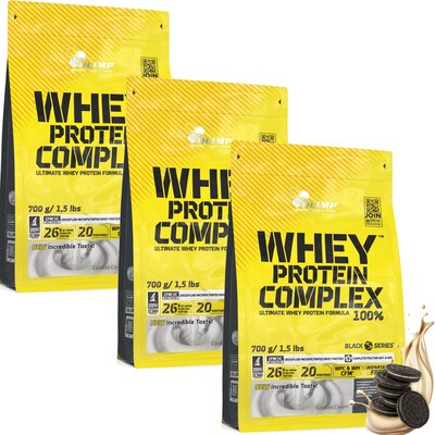 Odżywka białkowa OLIMP Whey Protein Complex 1 Ciastko kremowe 3 x 700 g