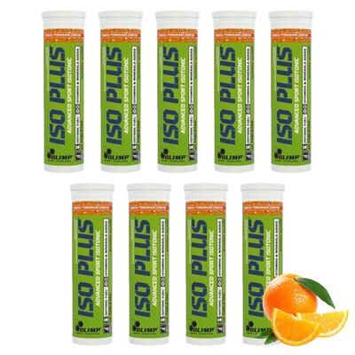 Izotonik OLIMP Iso Plus Pomarańczowy (90 tabletek)