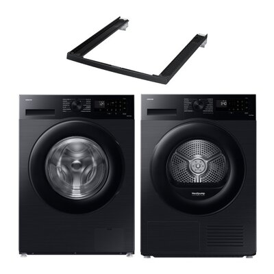 Pralka SAMSUNG WW90CGC04DAB 9kg 1400 obr + Suszarka SAMSUNG DV90CGC2A0AB + Łącznik SAMSUNG SKK-5EV