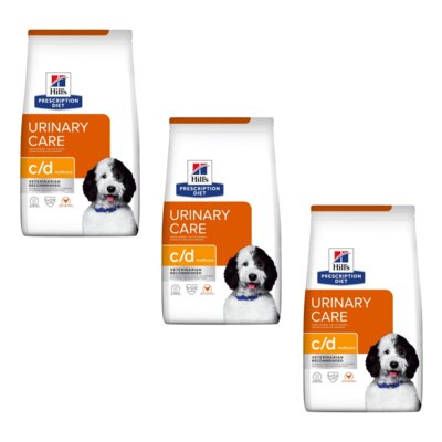 Karma dla psa HILL'S Prescription Diet Urinary Care Kurczak 3 x 4 kg