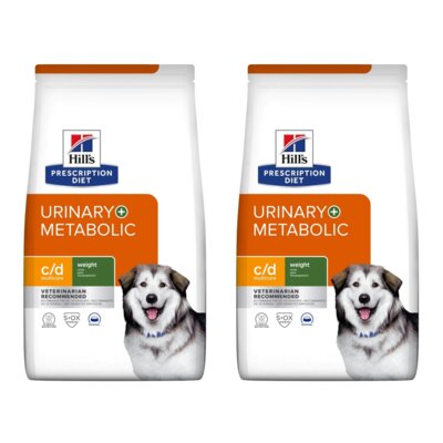 Karma dla psa HILL'S Prescription Diet Canine C/D Multicare + Metabolic 2 x 12 kg