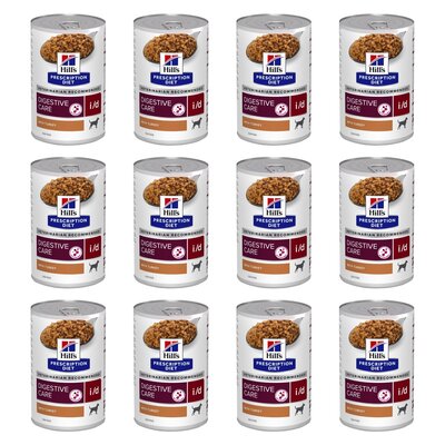 Karma dla psa HILL'S Prescription Diet Canine I/D Indyk 12 x 360 g