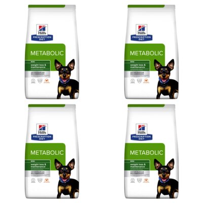 Karma dla psa HILL'S Prescription Diet Metabolic Mini Kurczak 4 x 6 kg