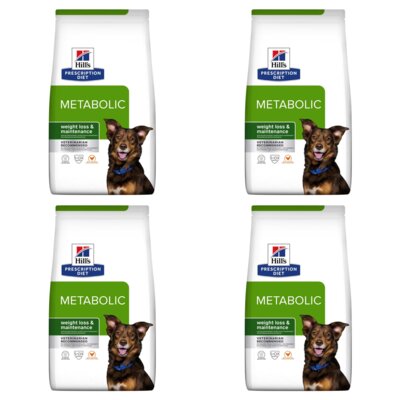 Karma dla psa HILL'S Prescription Diet Metabolic Kurczak 4 x 4 kg