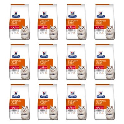 Karma dla kota HILL'S Prescription Diet Feline C/D Urinary Stress 12 x 400 g