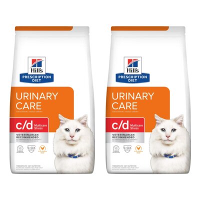 Karma dla kota HILL'S Prescription Diet C/D Urinary Care Multicare Stress Kurczak 2 x 8 kg