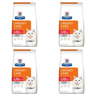 Karma dla kota HILL'S Prescription Diet C/D Urinary Care Multicare Stress Kurczak 4 x 8 kg