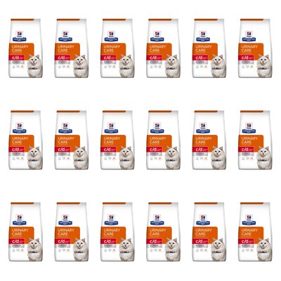 Karma dla kota HILL'S Prescription Diet Feline c/d Urinary Stress z Kurczakiem 18 x 1.5 kg