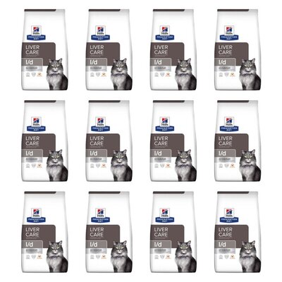 Karma dla kota HILL'S Prescription Diet l/d Liver Care Kurczak 12 x 1,5 kg
