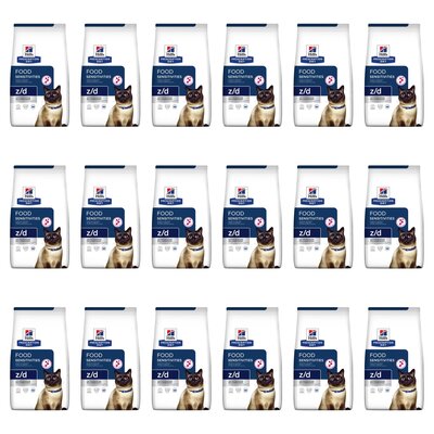 Karma dla kota HILL'S Prescription Diet Z/D Food Sensitivities Kurczak 18 x 1.5 kg