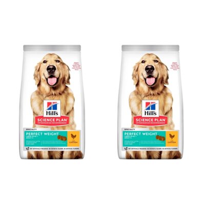 Karma dlapsa HILL'S Science Plan Adult Perfect Weight Large Breed Kurczak 2 x 12 kg