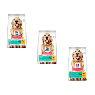 Karma dlapsa HILL'S Science Plan Adult Perfect Weight Large Breed Kurczak 3 x 12 kg