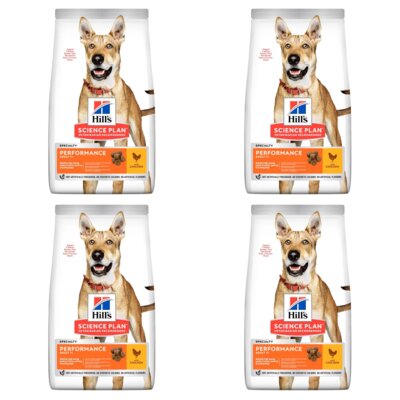 Karma dla psa HILL'S Science Plan Adult Performance Kurczak 4 x 14 kg
