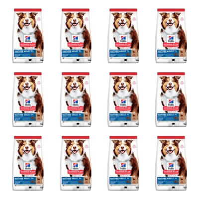 Karma dla psa HILL'S Science Plan Mature Adult Medium Jagnięcina z ryżem 12 x 2.5 kg