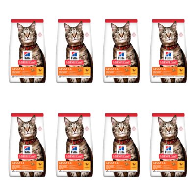 Karma dla kota HILL'S Science Plan Feline Adult Kurczak 8 x 3 kg