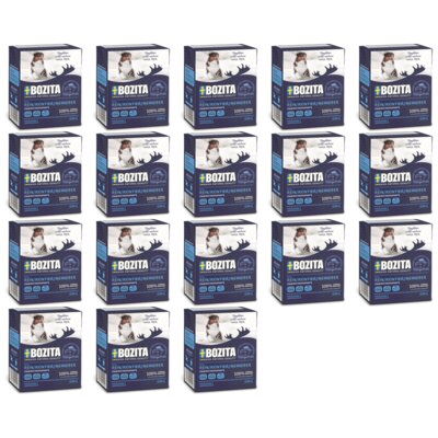 Karma dla psa BOZITA Mięsne kawałki z reniferem w galaretce 18 x 370 g