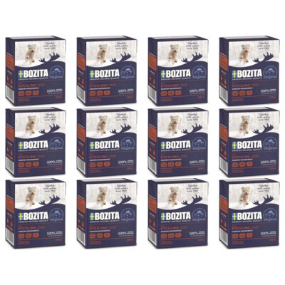 Karma dla psa BOZITA Mięsne kawałki z Kurczakiem w galaretce 12 x 370 g