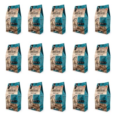 Karma dla psa WIEJSKA ZAGRODA Cielęcina z pstrągiem M 15 x 2 kg