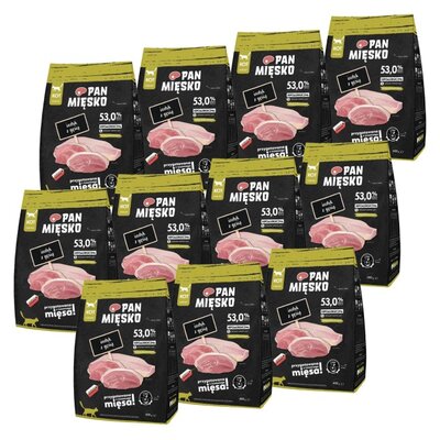 Karma dla kota PAN MIĘSKO Indyk z gęsią S 11 x 400 g
