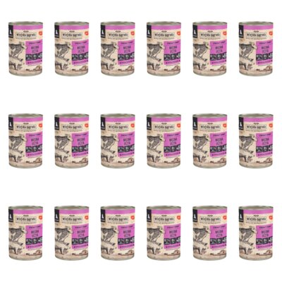 Karma dla psa WIEJSKA ZAGRODA Mięsna uczta 18 x 400 g