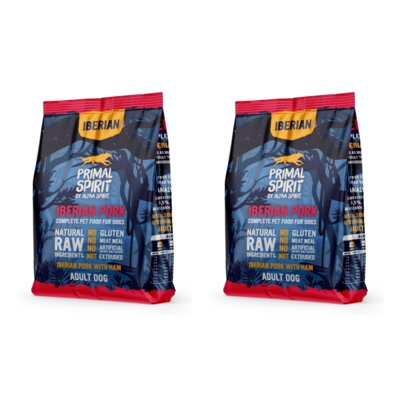 Karma dla psa półwilgotna PRIMAL SPIRIT Iberian Pork 2 x 1 kg