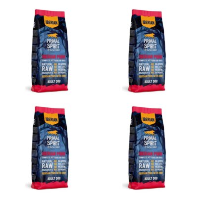 Karma dla psa półwilgotna PRIMAL SPIRIT Iberian Pork 4 x 12 kg