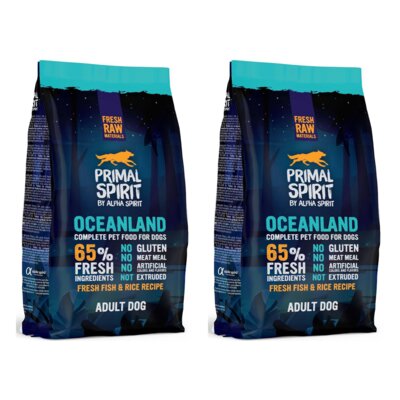 Karma dla psa półwilgotna PRIMAL SPIRIT Oceanland 2 x 1 kg