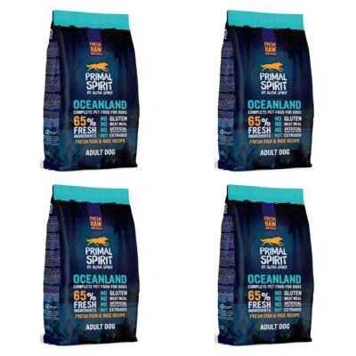 Karma dla psa półwilgotna PRIMAL SPIRIT Oceanland 4 x 1 kg