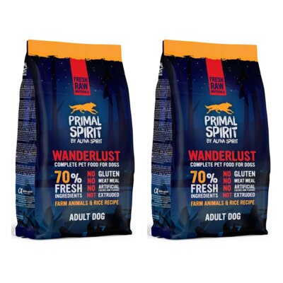 Karma dla psa półwilgotna ALPHA SPIRIT Wanderlust Kurczak 2 x 1 kg