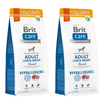 Karma dla psa BRIT Care Hypoallergenic Jagnięcina 2 x 14 kg