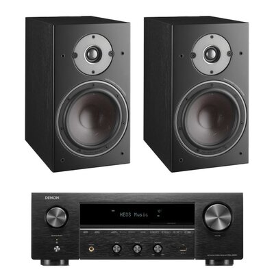 Amplituner DENON DRA-900H Czarny + Kolumna głośnikowa DALI Oberon 3 Czarny (2 szt.)