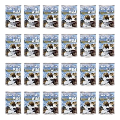 Karma dla psa TASTE OF THE WILD Pacific Stream Łosoś 24 x 390 g