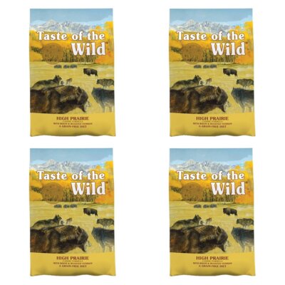 Karma dla psa TASTE OF THE WILD High Prairie Bizon i dziczyzna 4 x 5.6 kg