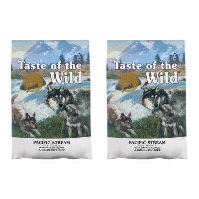 Karma dla psa TASTE OF THE WILD Pacific Stream Puppy Łosoś 2 x 12.2 kg
