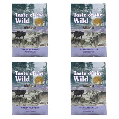 Karma dla psa TASTE OF THE WILD Sierra Mountain Jagnięcina 4 x 12.2 kg