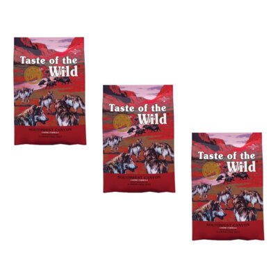 Karma dla psa TASTE OF THE WILD Southwest Canyon Wołowina z dzikiem 3 x 12.2 kg