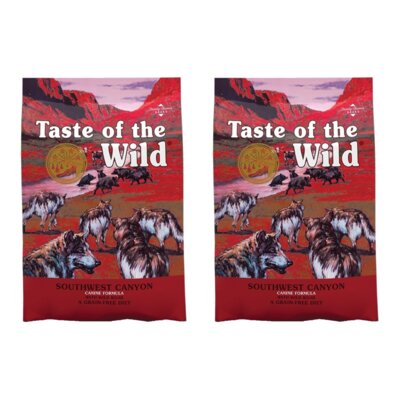 Karma dla psa TASTE OF THE WILD Southwest Canyon Wołowina z dzikiem 2 x 5.6 kg