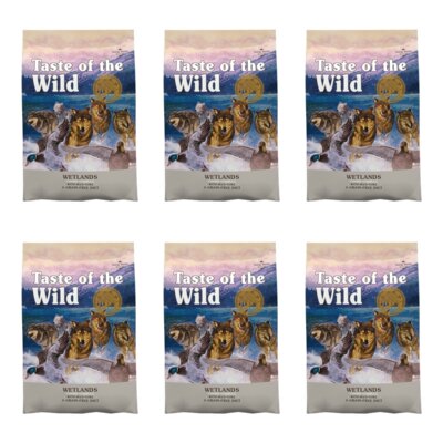 Karma dla psa TASTE OF THE WILD Wetlands Kaczka 6 x 2 kg