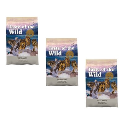 Karma dla psa TASTE OF THE WILD Wetlands Kaczka 3 x 5.6 kg