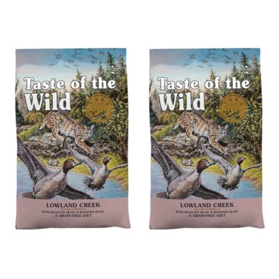 Karma dla kota TASTE OF THE WILD Lowland Creek 2 x 6.6 kg